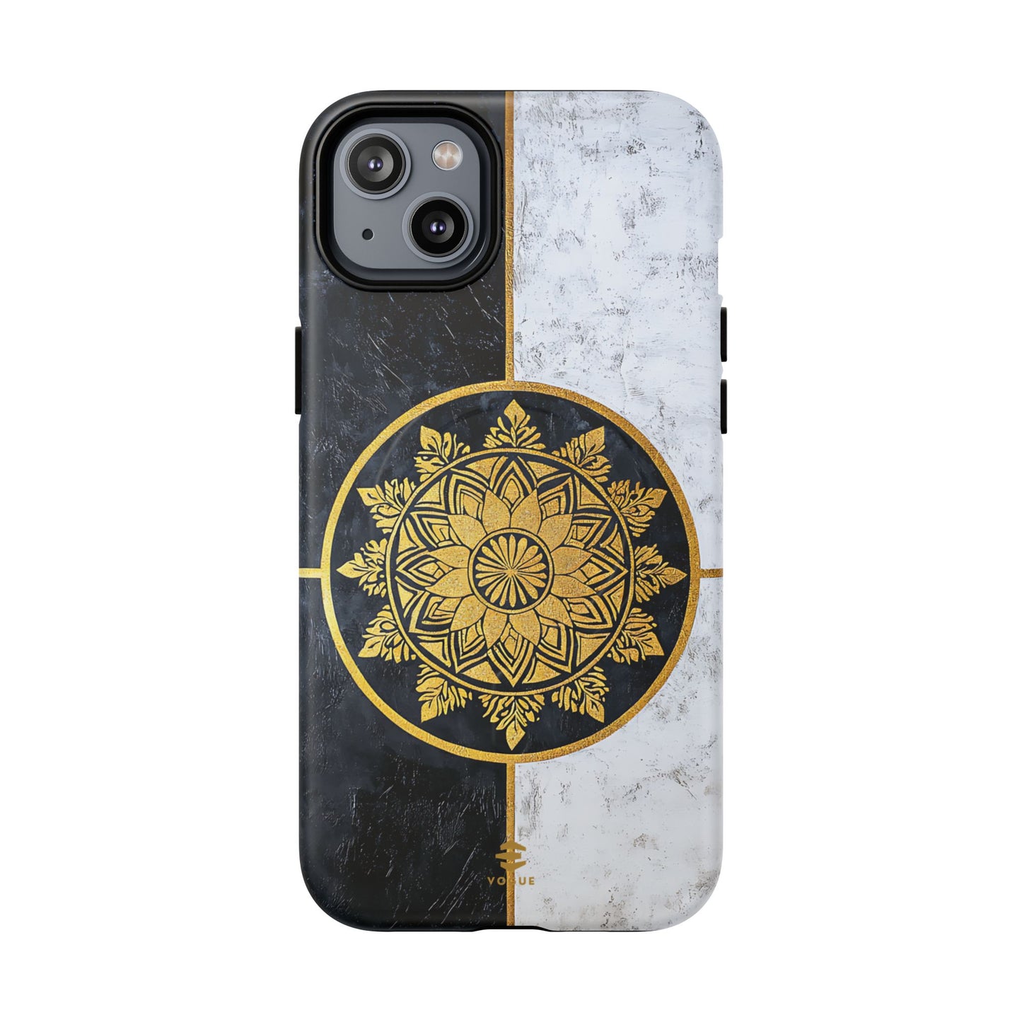 Gold Mandala MagSafe iPhone Case