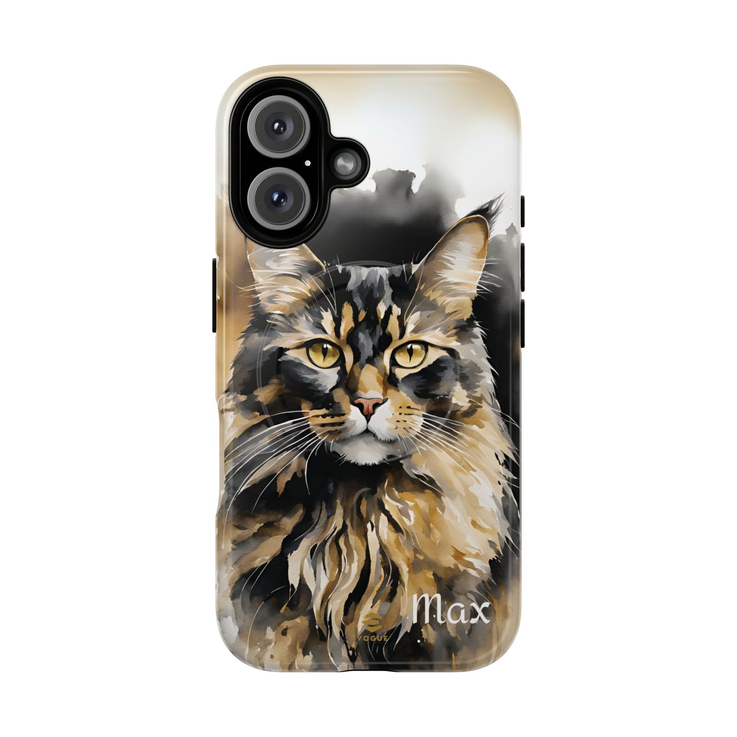 Custom Meow Cat MagSafe Phone Case