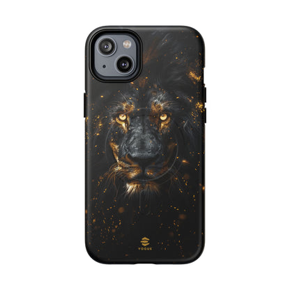 Black Lion Art for MagSafe iPhone Phone Case