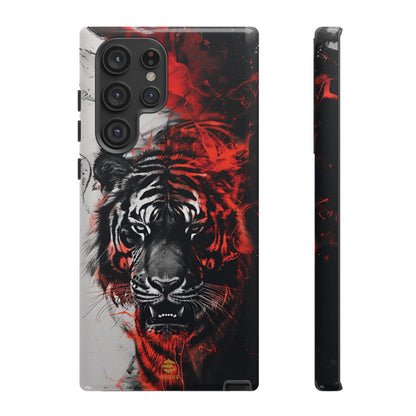 Funda Samsung con diseño de tigre