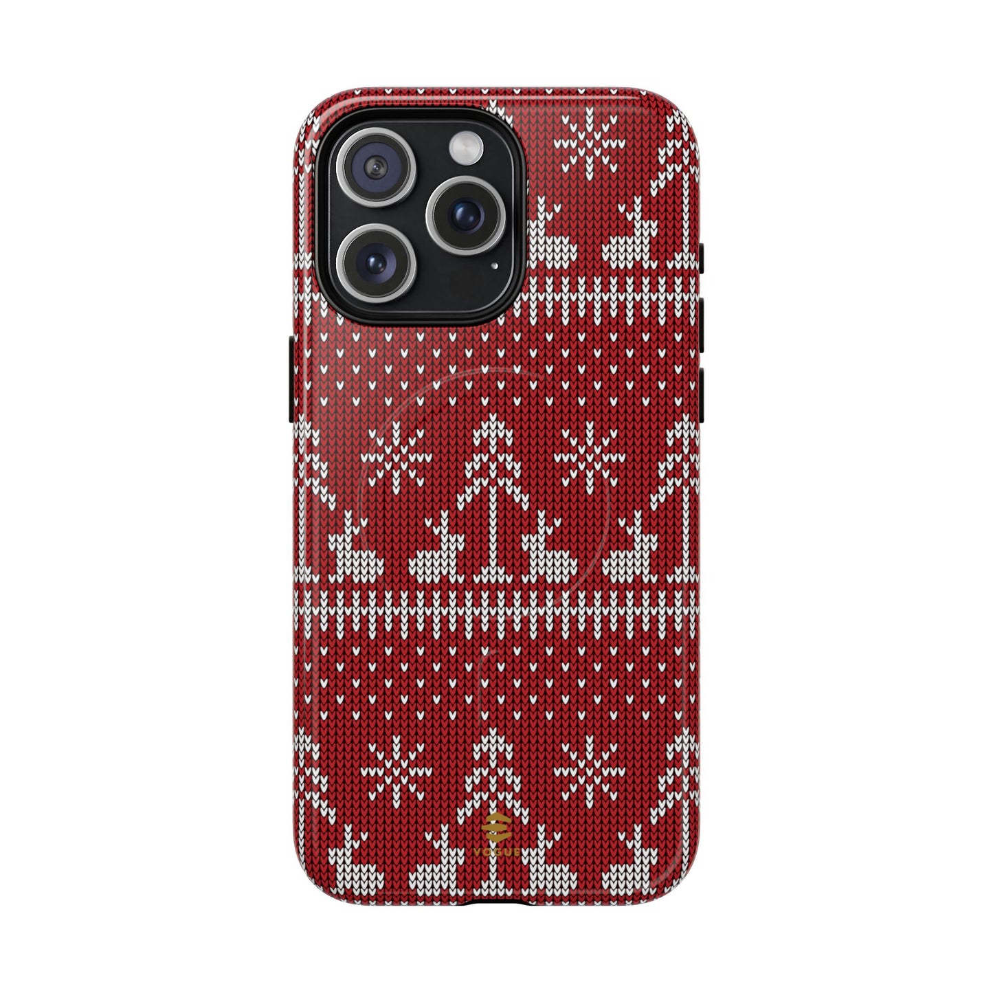 Red Xmas MagSafe iPhone Case