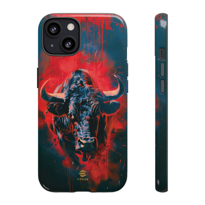 Bull Teal iPhone Case