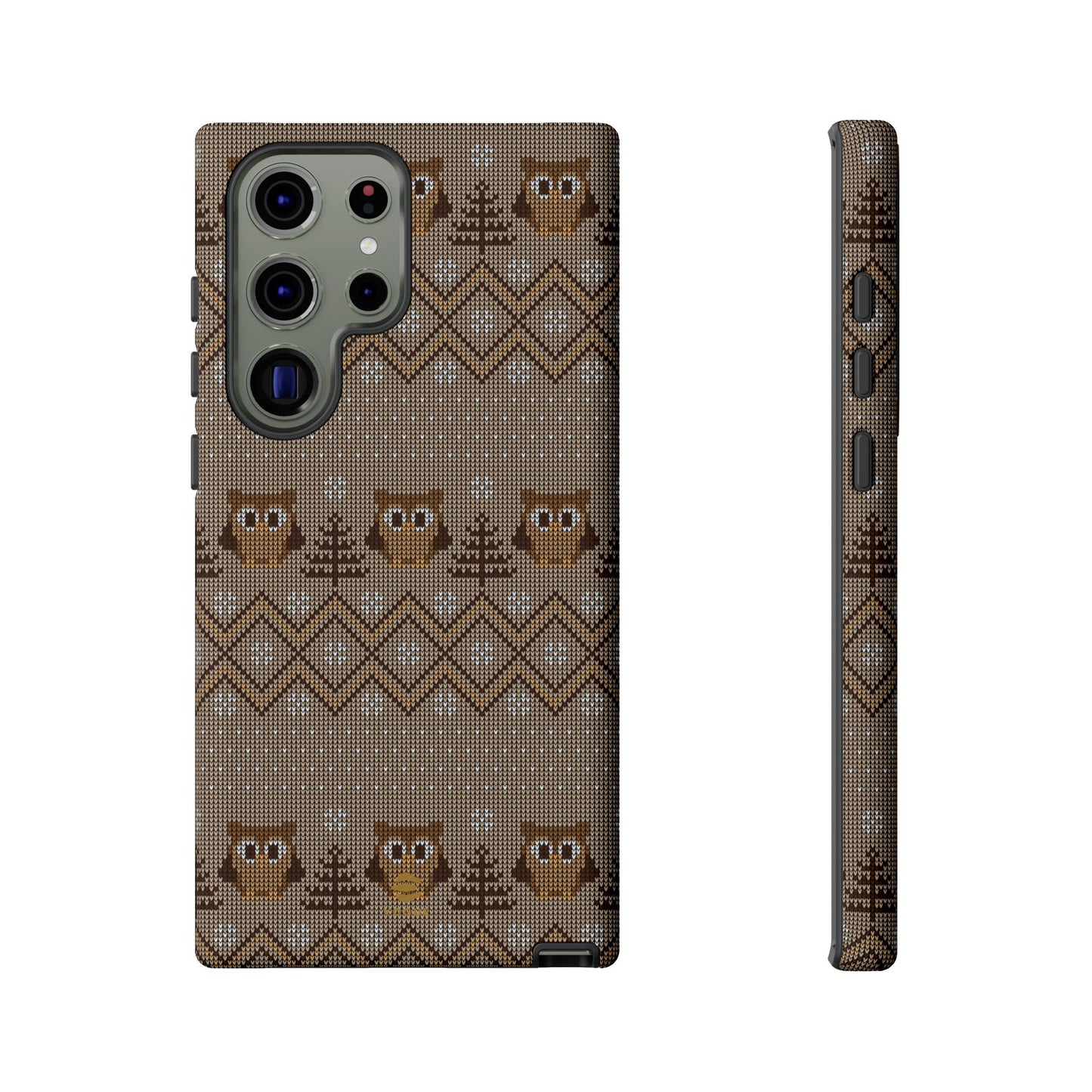 Owl Xmas Jumper Samsung Galaxy Case