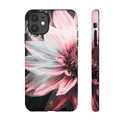 Pink Sunflower iPhone Tough Case