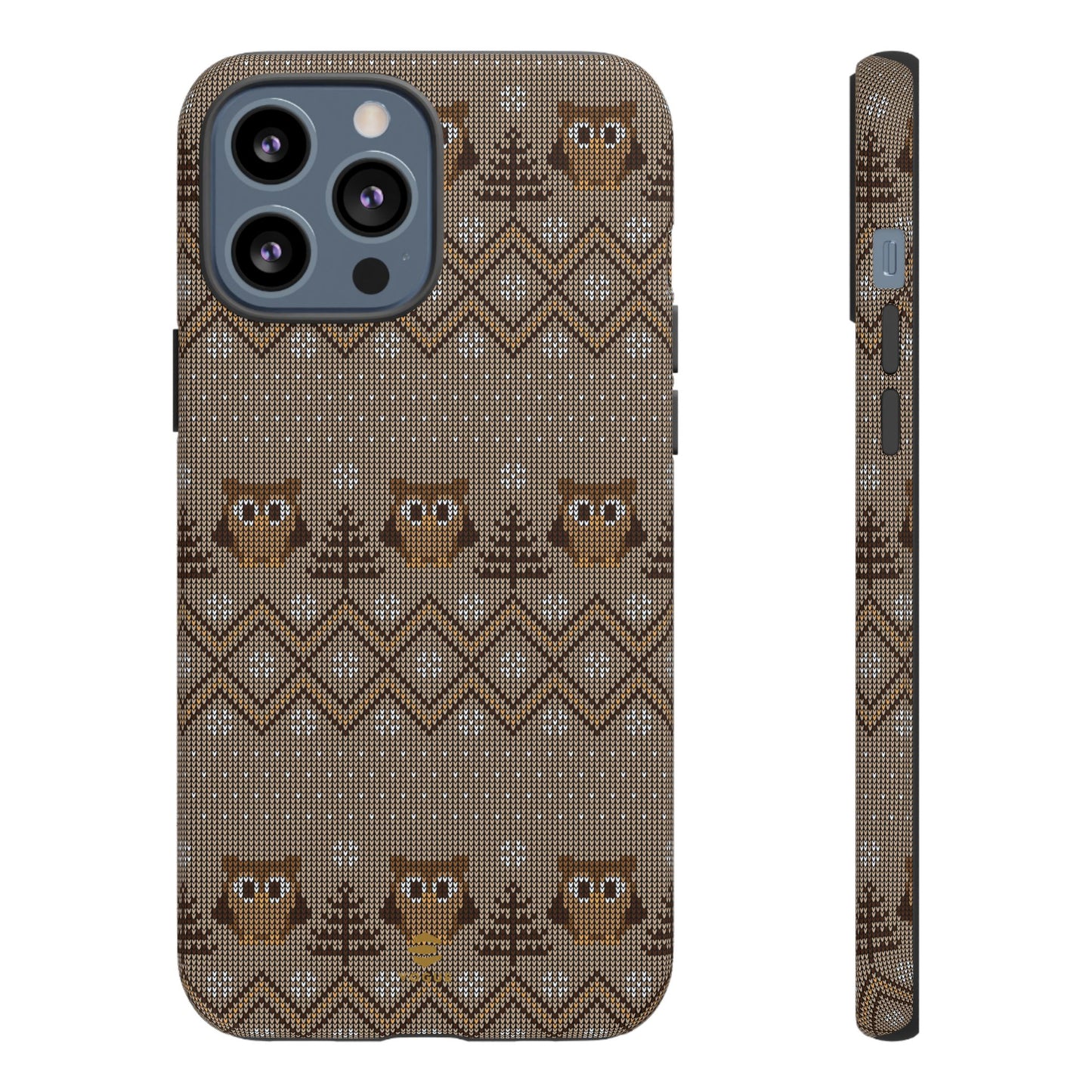 Owl Xmas Jumper iPhone case