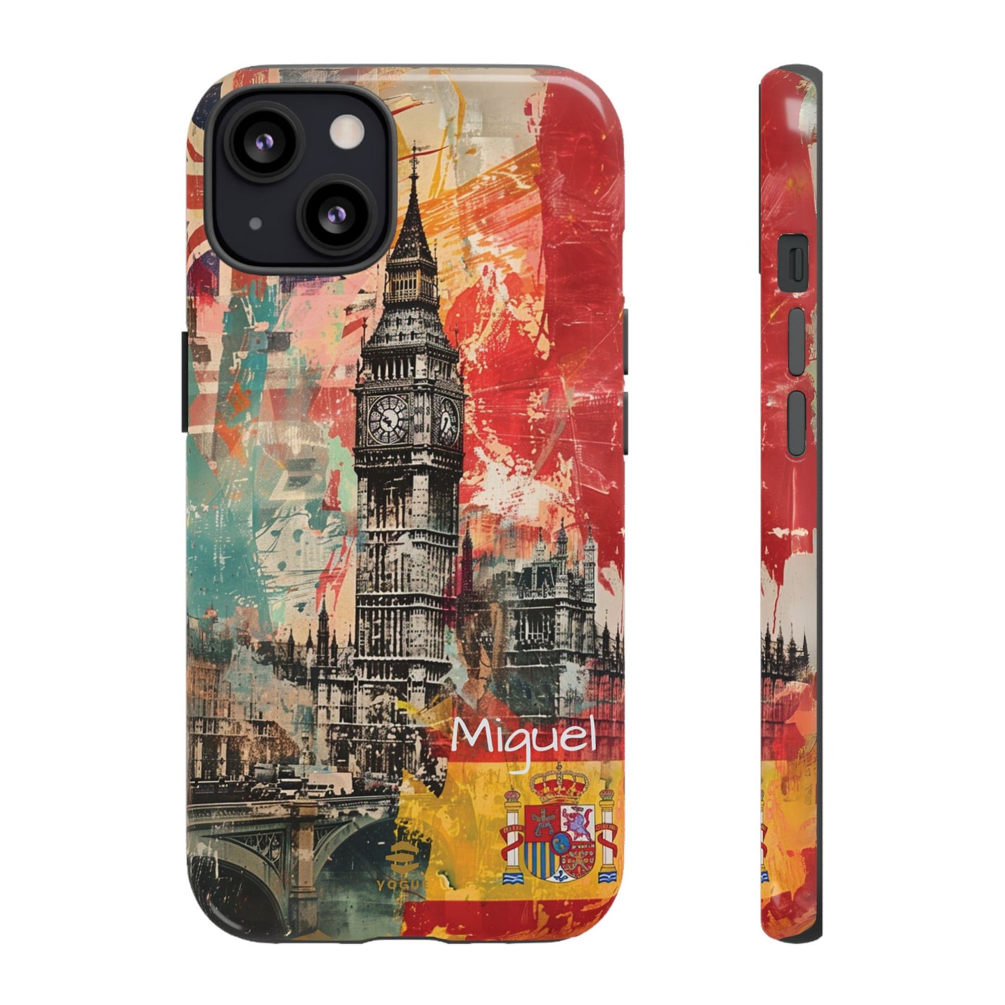 Custom Spanish in London iPhone Case