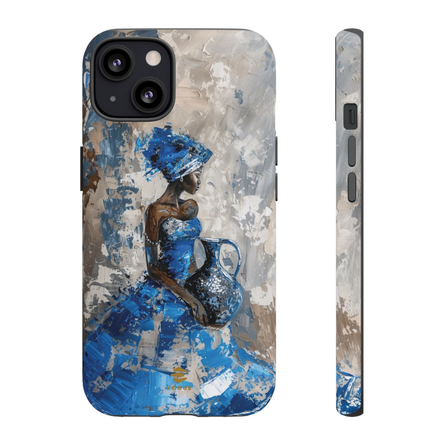 Blue Muse iPhone Case