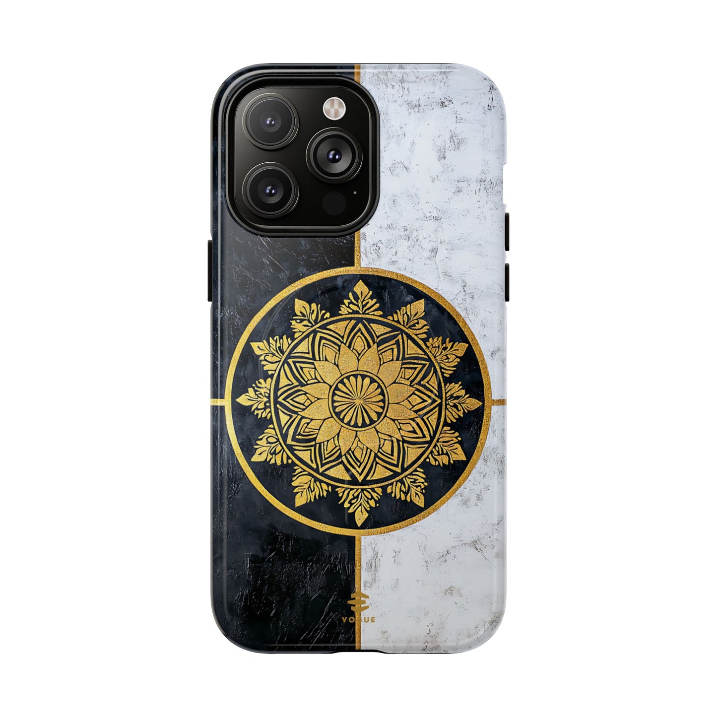 Gold Mandala MagSafe iPhone Case