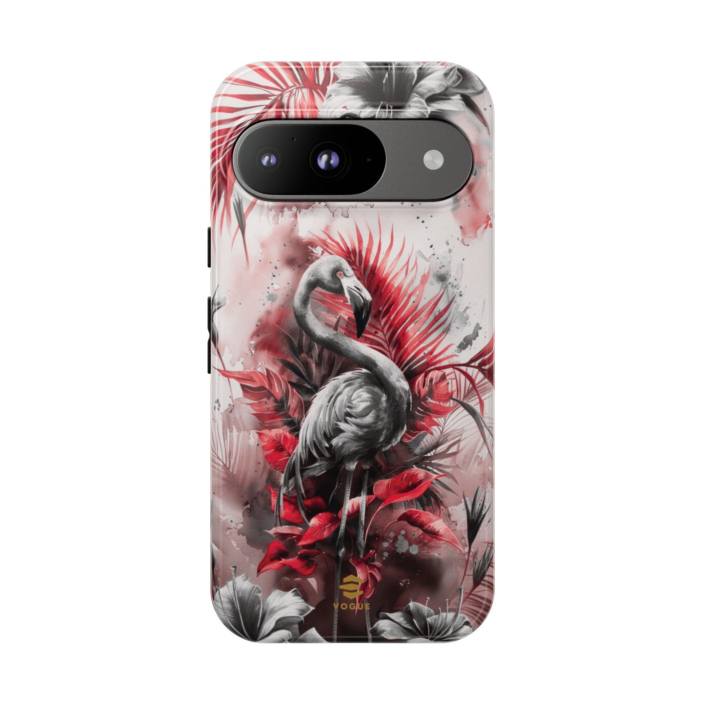 Flamingo Tropical Design Tough Phone Case Pixel