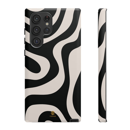 Black Swirl Samsung Galaxy Case