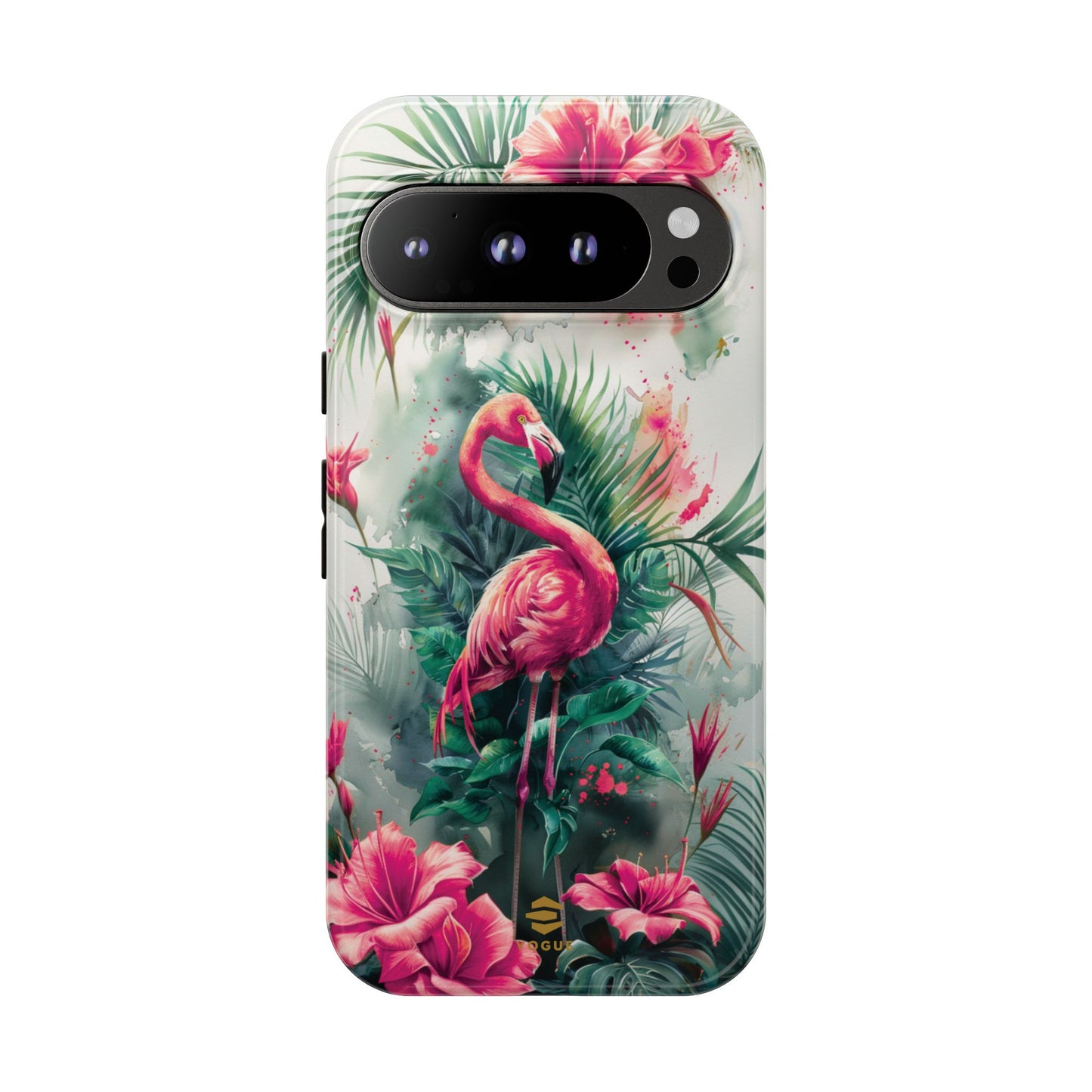 Flamingo Pink Tough Phone Case Pixel