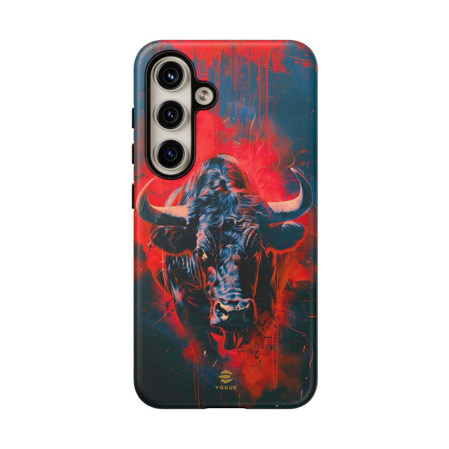 Bull Teal  Samsung Galaxy phone case