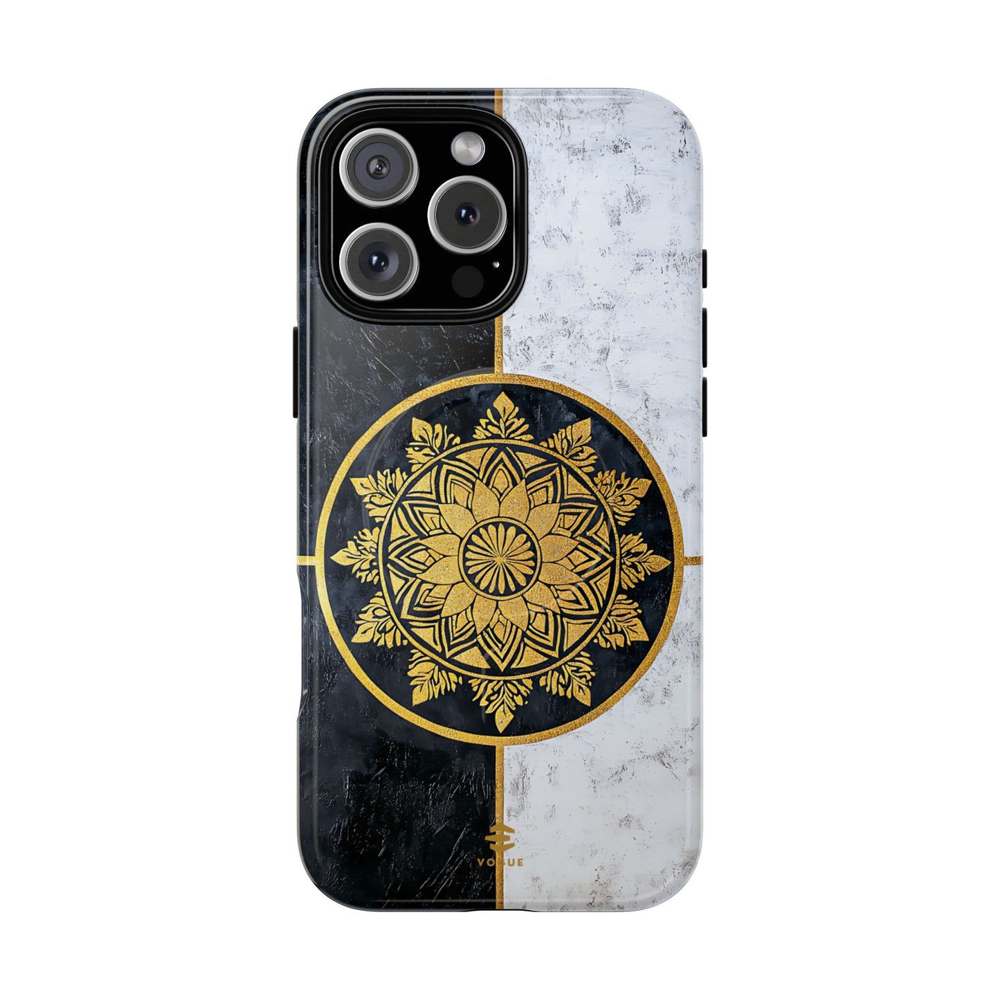 Gold Mandala MagSafe iPhone Case