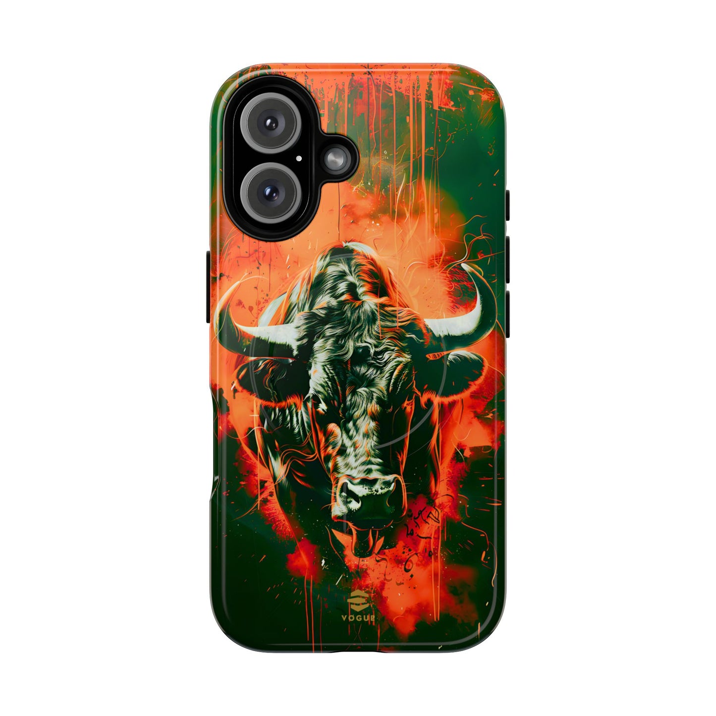 Green Bull MagSafe iPhone Case