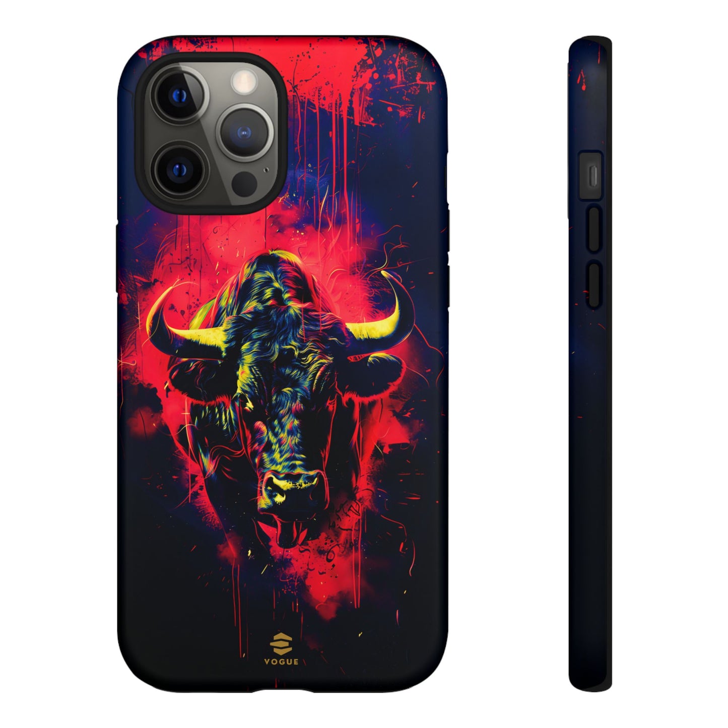 Bull Navy iPhone Tough Case