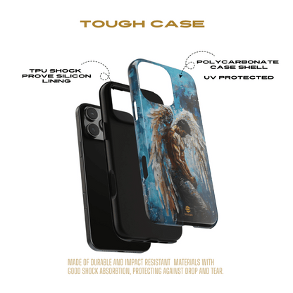 Angel on Earth iPhone Tough case