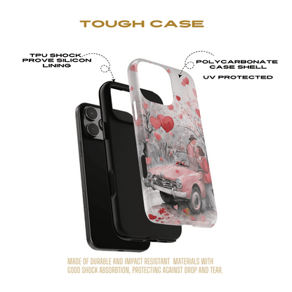 Lovebirds iPhone Tough Case