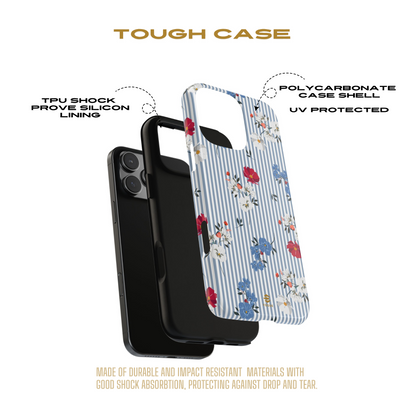 Denim Buquet iPhone Tough Case