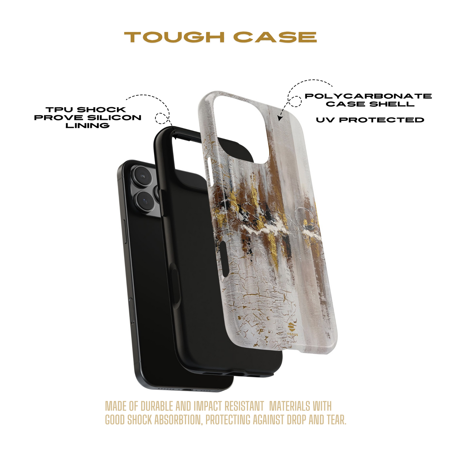 Abstract CityScape Rhythm iPhone Tough Case