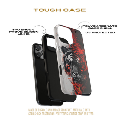 Funda para iPhone con diseño de tigre