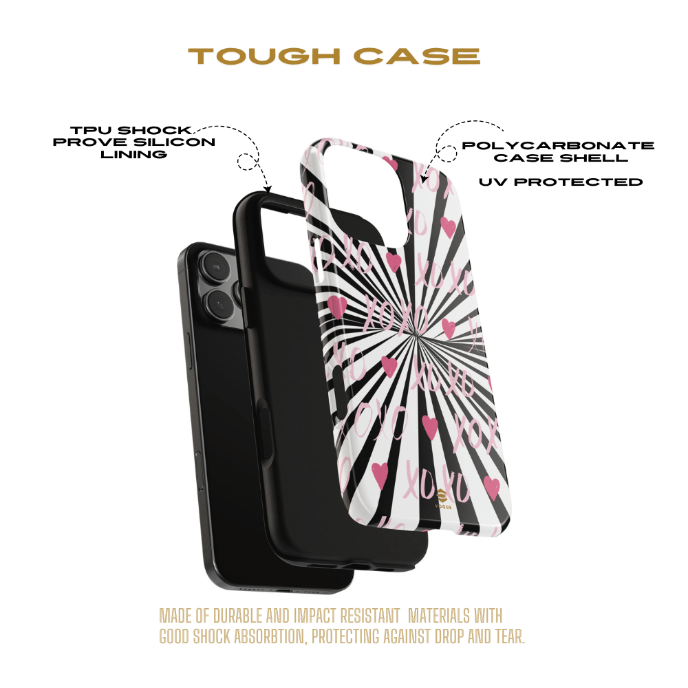 XOXO iPhone Tough Phone Case