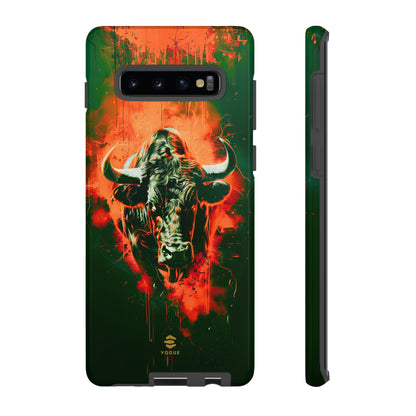 Green Bull Samsung Galaxy Tough Case