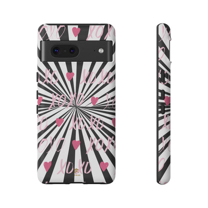 XOXO Valentine's Phone Case Tough for google pixel