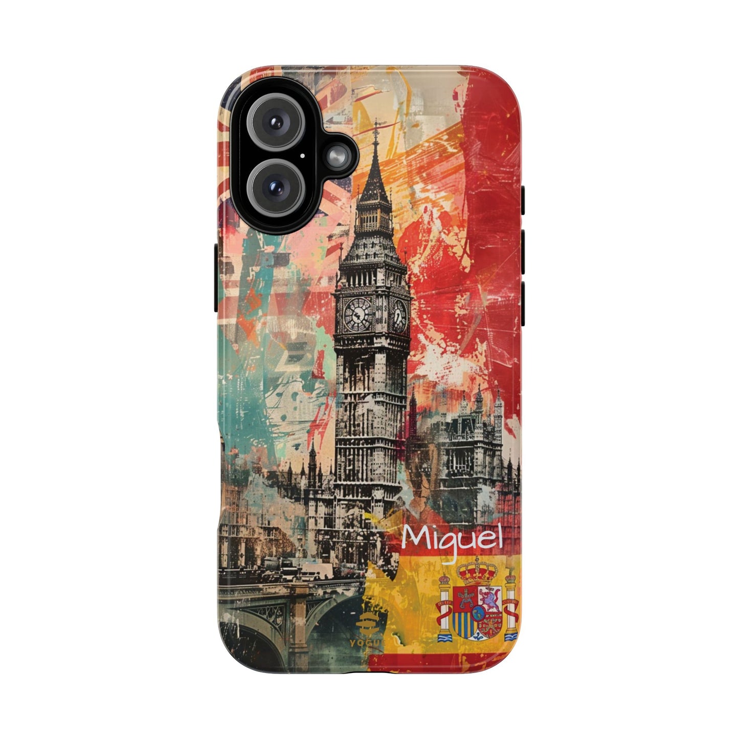 Custom Spanish in London iPhone Case