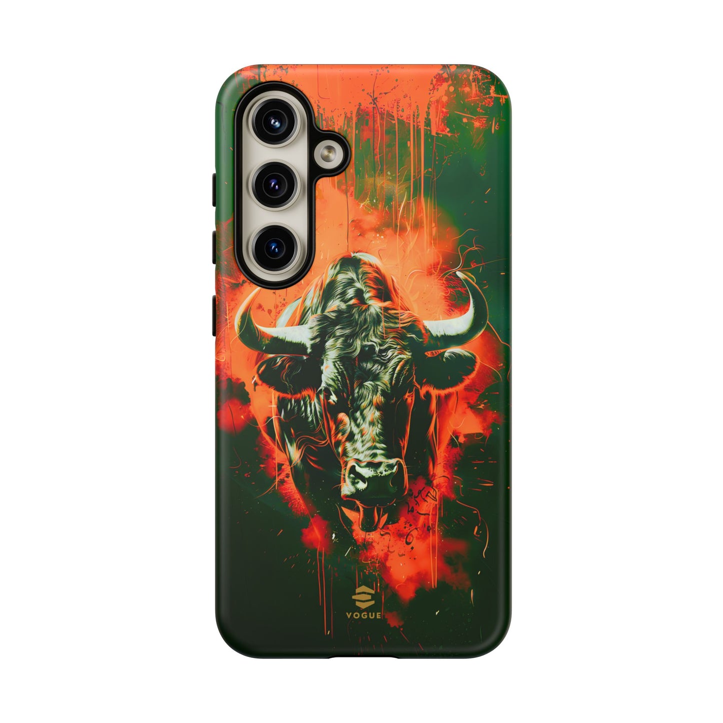 Green Bull Samsung Galaxy Tough Case