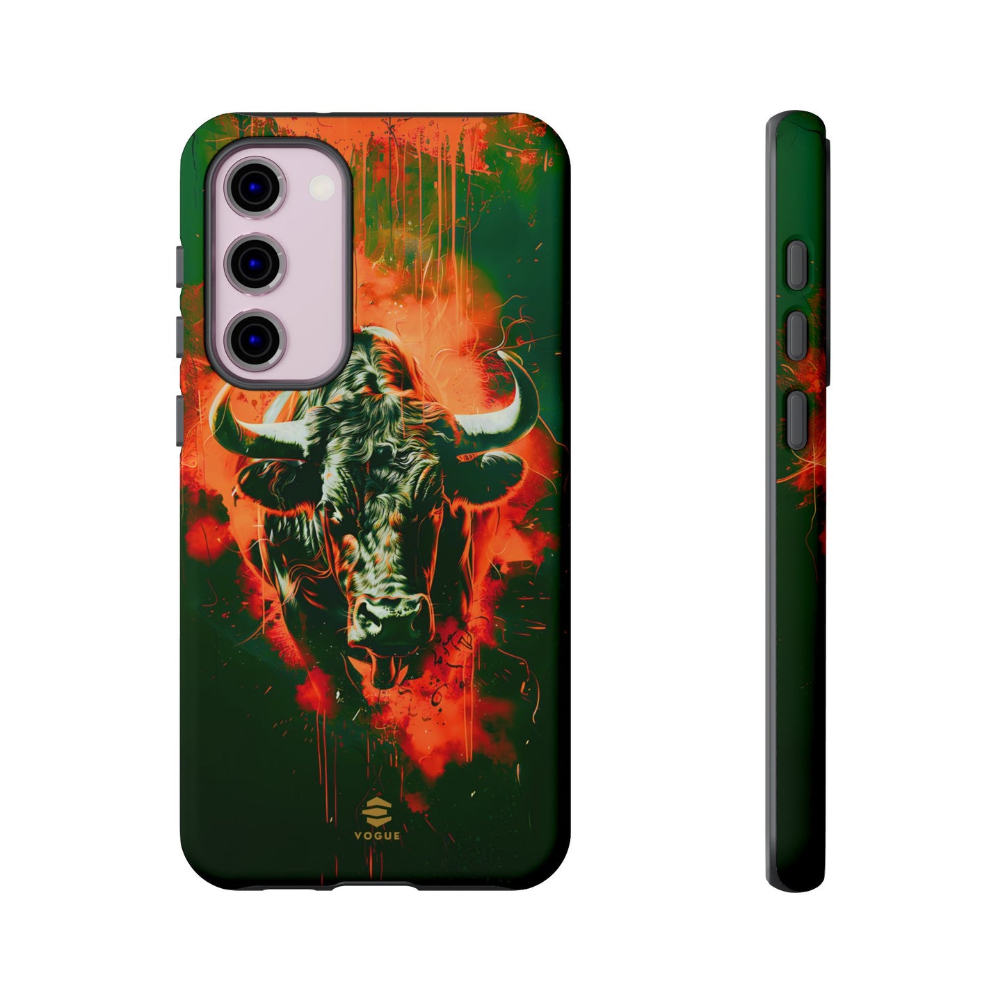 Green Bull Samsung Galaxy Tough Case