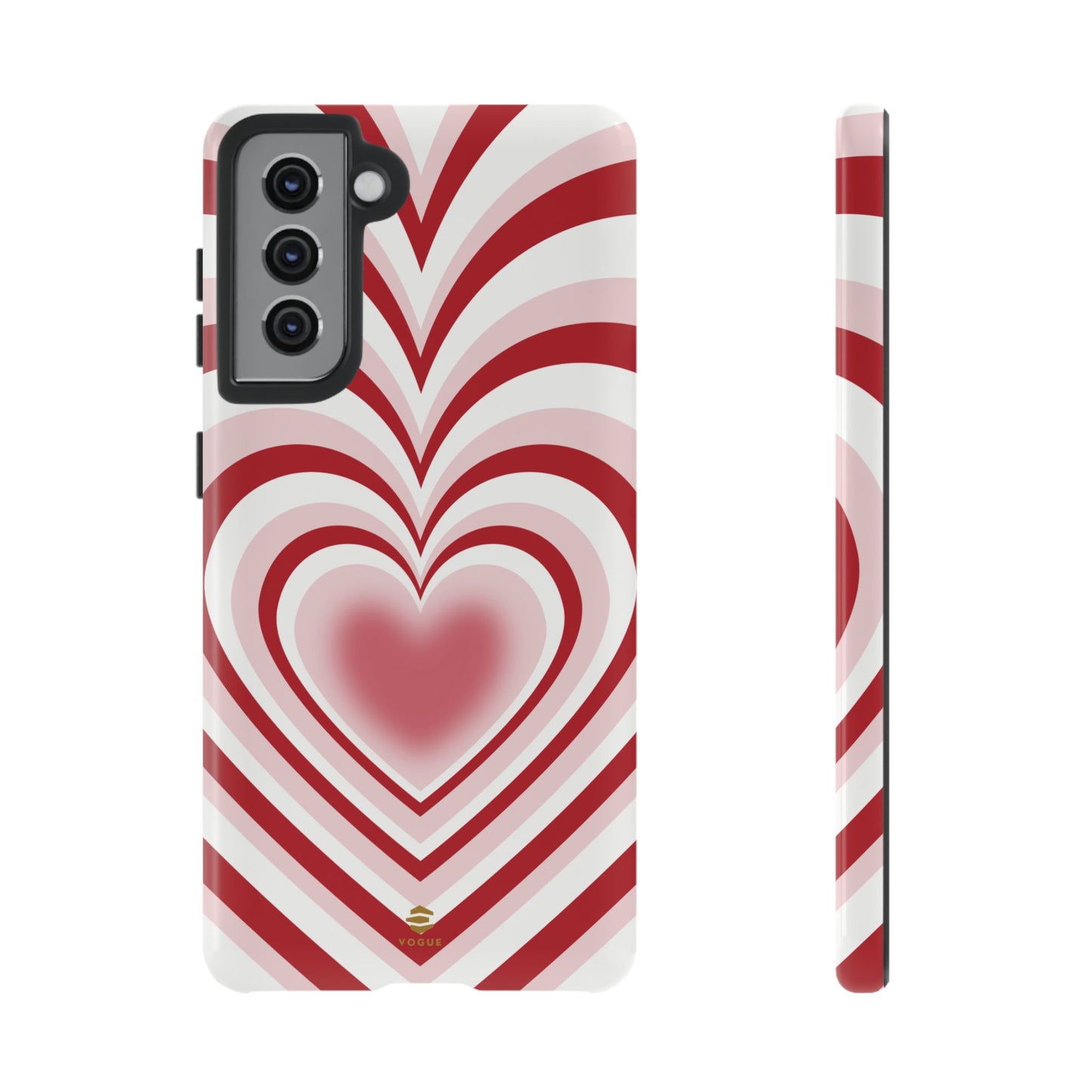 Red Hearts Design - Phone Case, Love, Valentine's Day Gift for Her