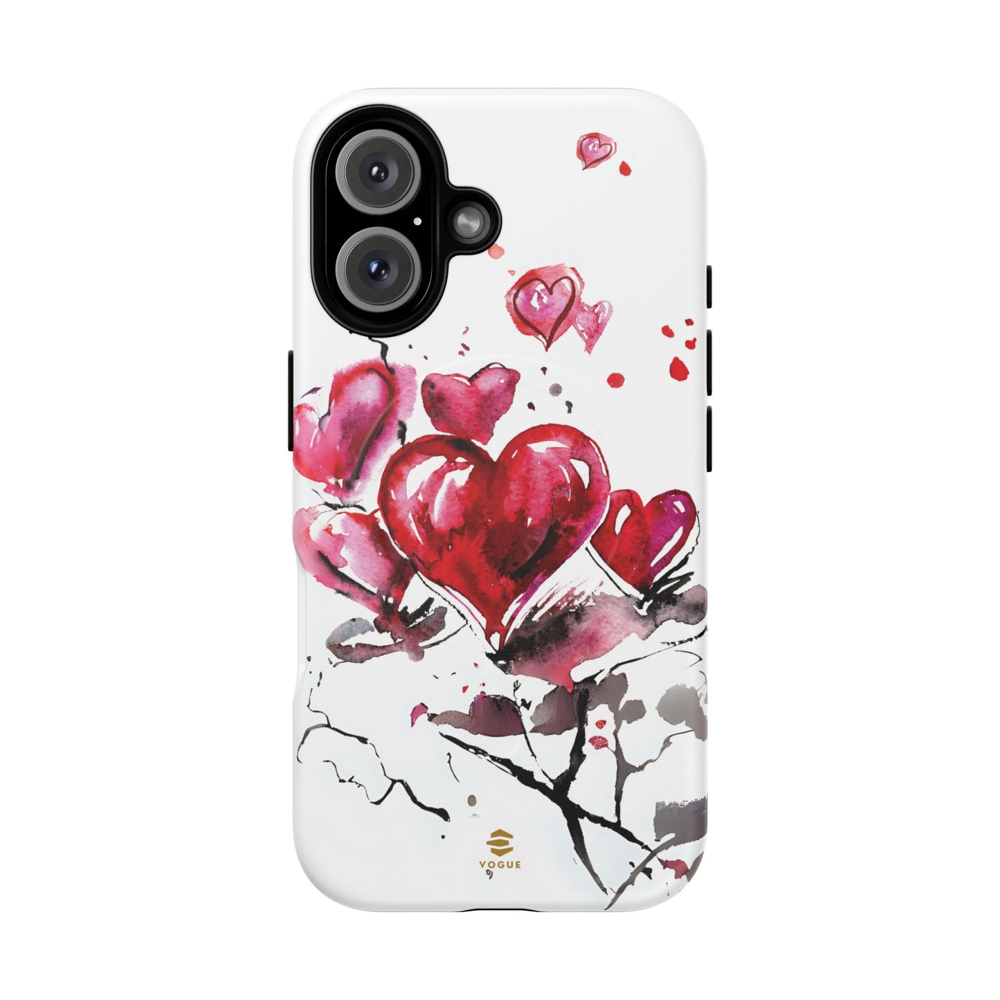 Abstract Heart Design - Phone Case MagSafe, Love, Valentine's Day Gift for Her