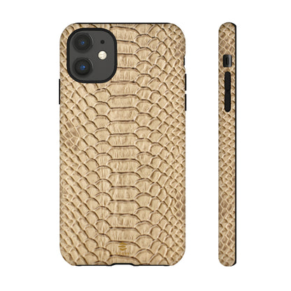 Beige Hiss iPhone Case