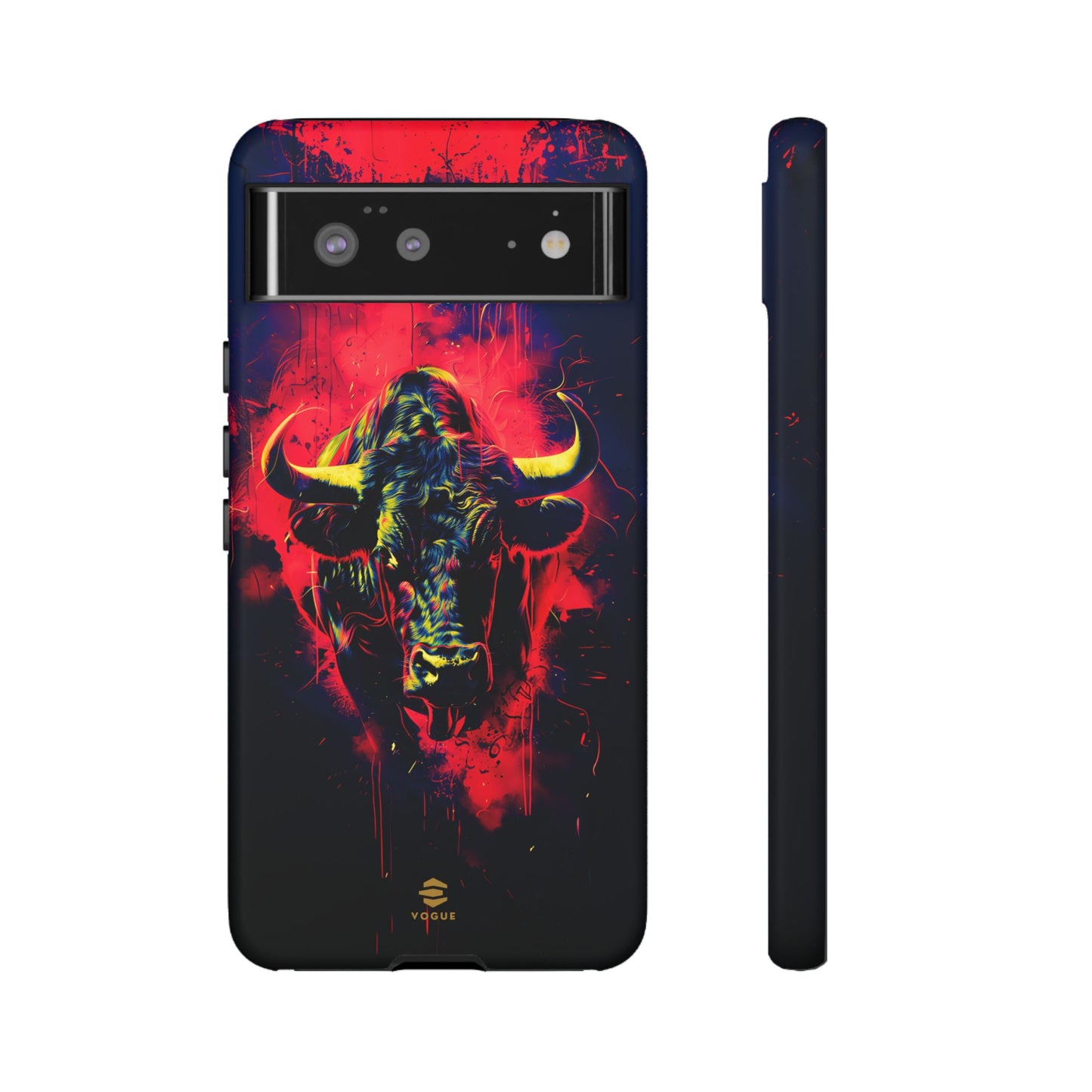 Bull Navy Google Pixel Tough Case