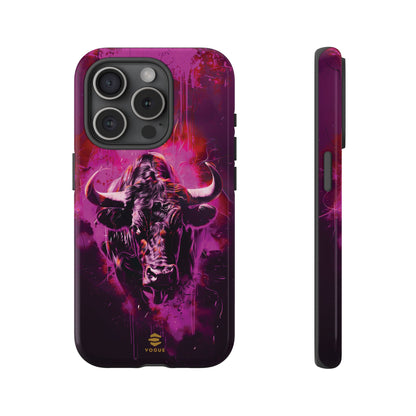 Bull Hot Pink iPhone Case