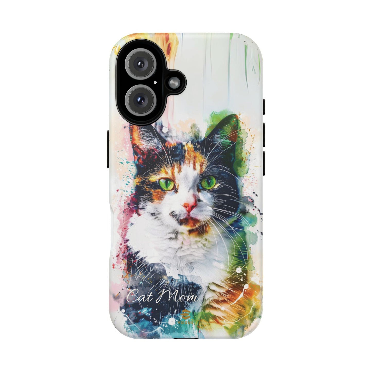 Custom Cat Mom iPhone Tough Case