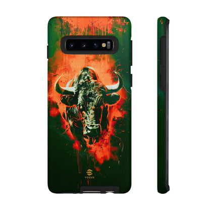 Green Bull Samsung Galaxy Tough Case