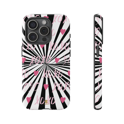 XOXO iPhone Tough Phone Case