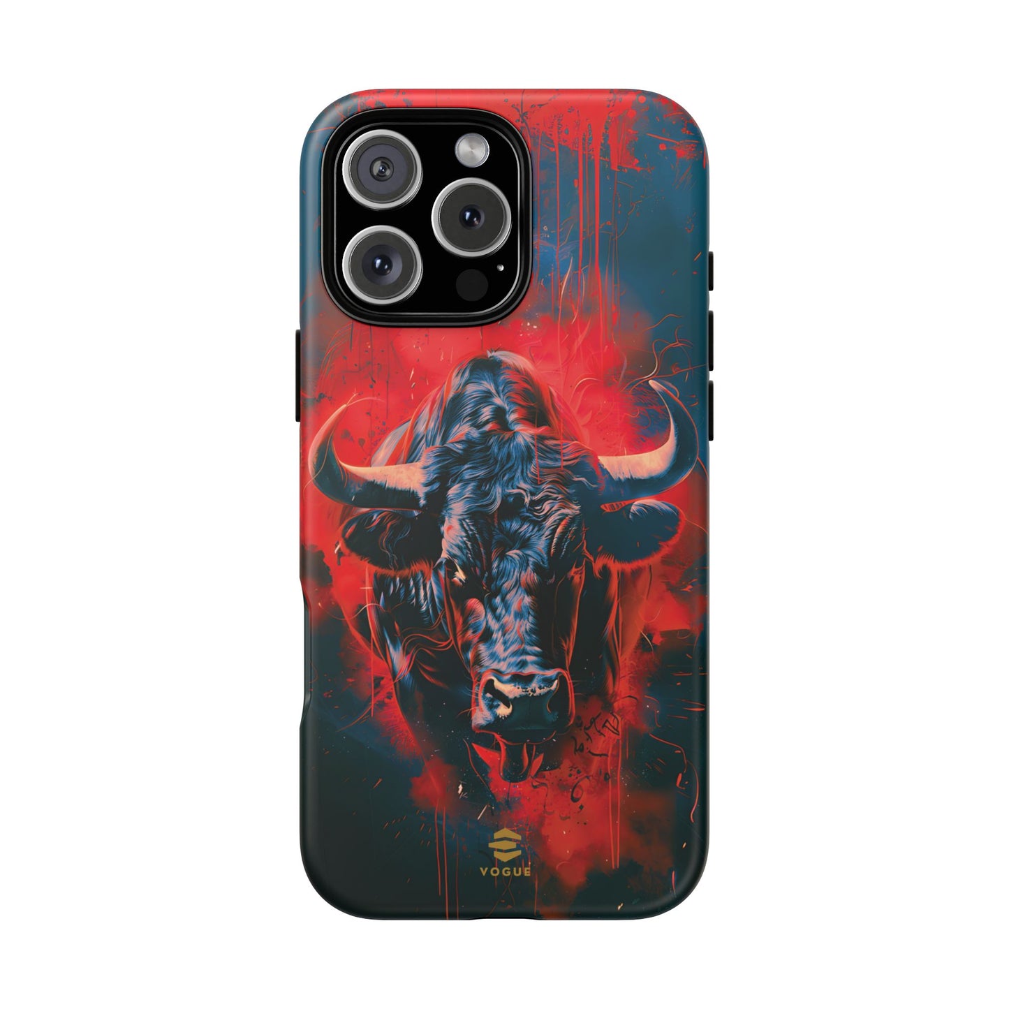 Bull Teal iPhone Case