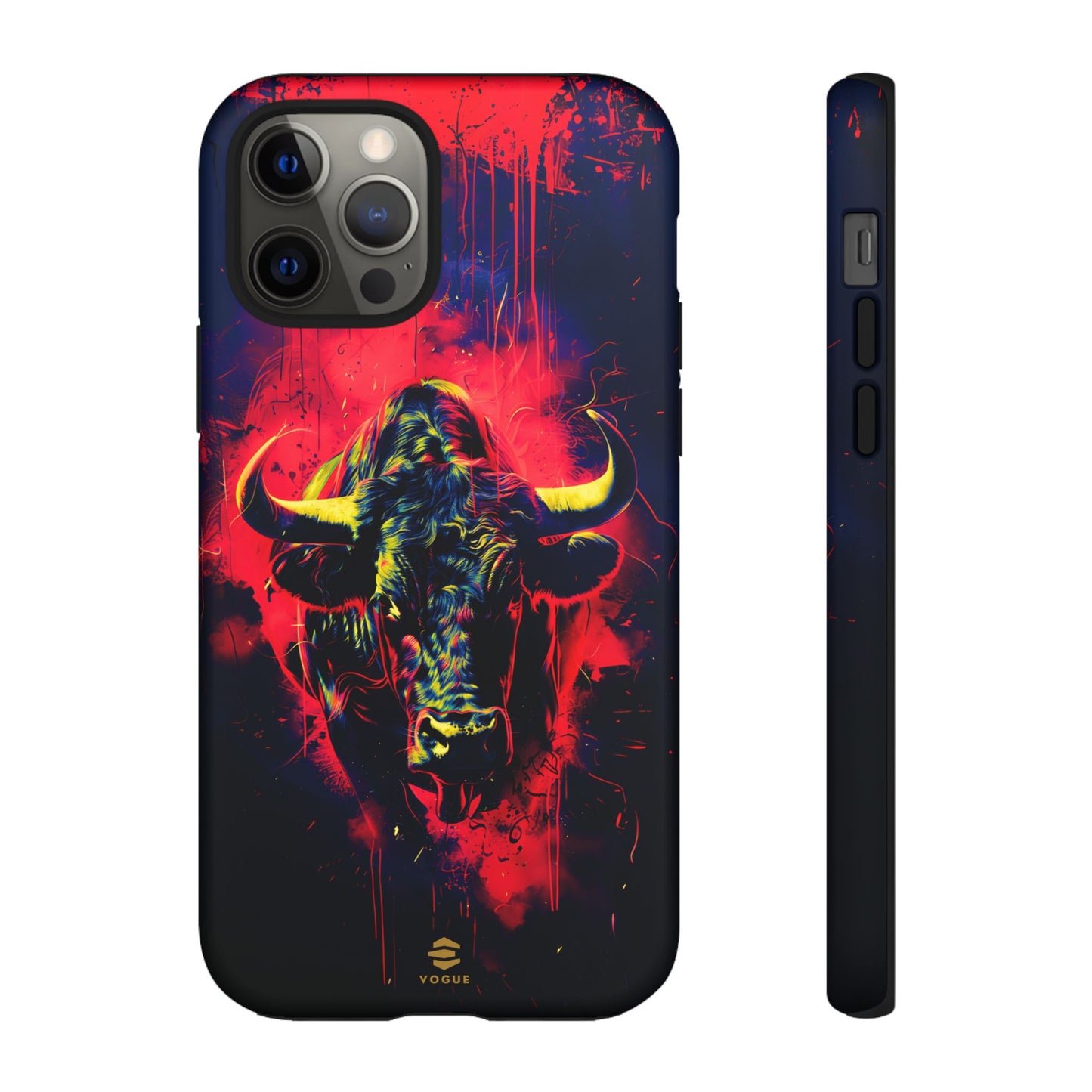 Bull Navy iPhone Tough Case