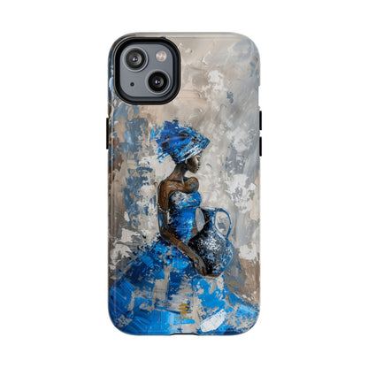 Blue Muse MagSafe iPhone Case