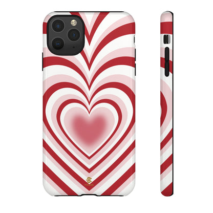 Red Hearts Design - Phone Case, Love, Valentine's Day Gift for Her