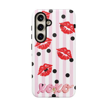 Berry Kiss Phone Case Valentine's day gift for her Samsung Galaxy Tough Case