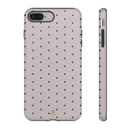 Funda para iPhone Allure con encaje color piel