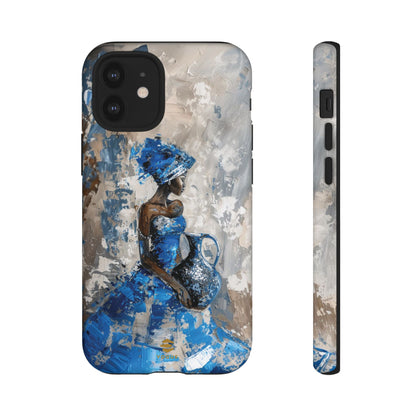 Blue Muse iPhone Case