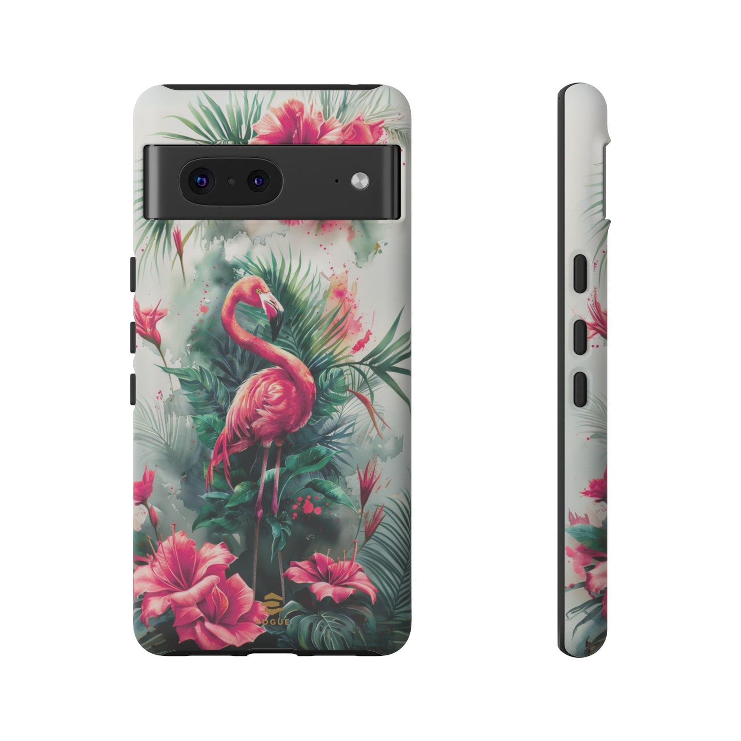 Flamingo Pink Tough Phone Case Pixel