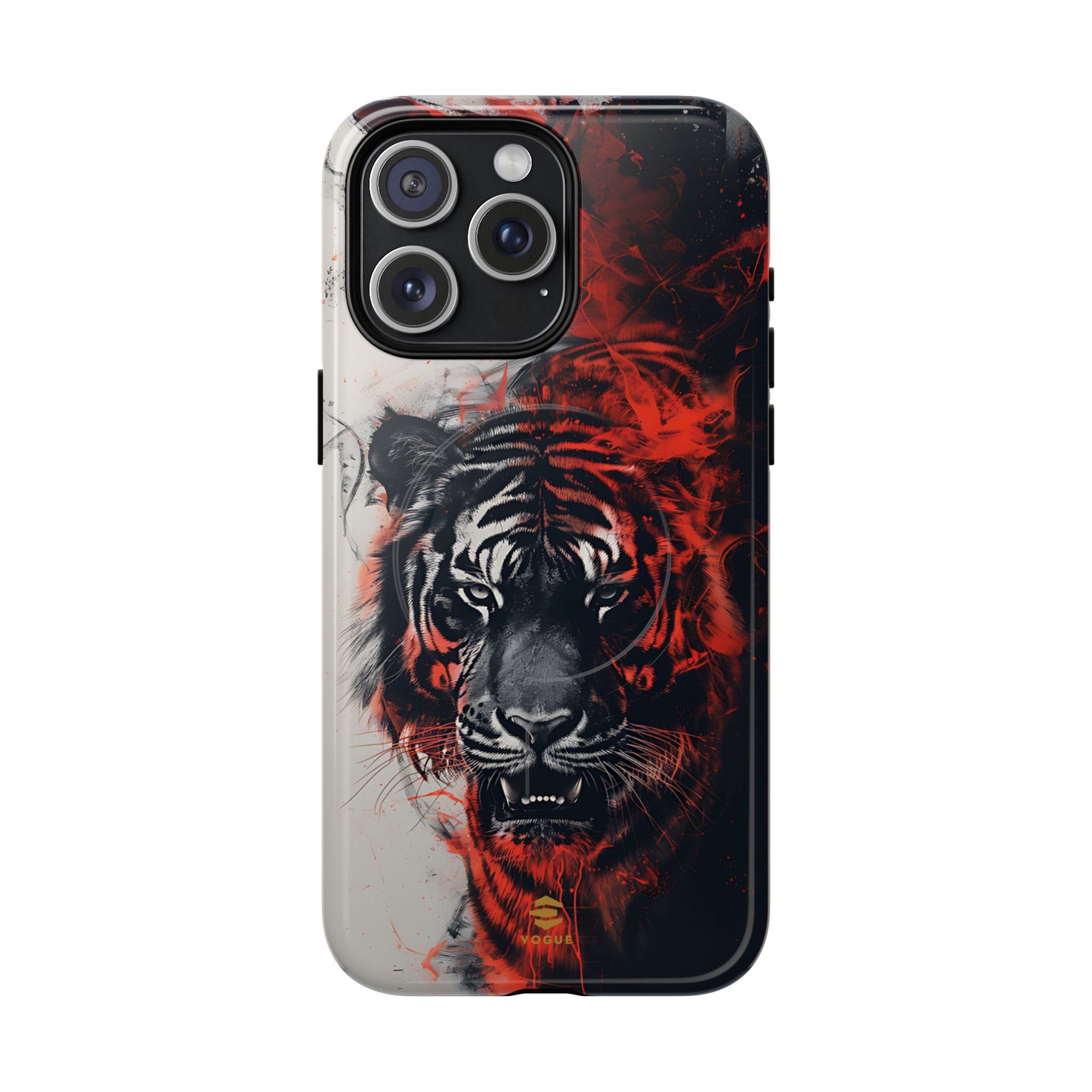 Tiger Art MagSafe iPhone Case