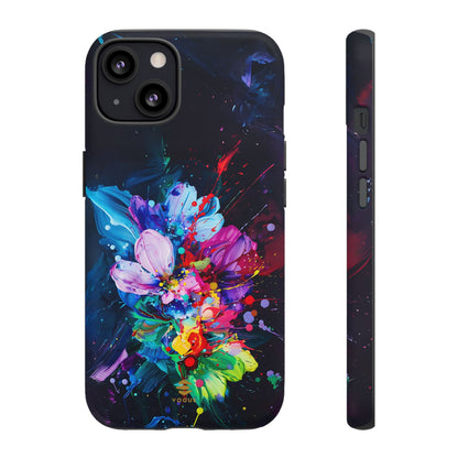 Splash of Rainbow iPhone Tough Case