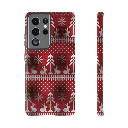 Red Xmas Samsung Galaxy case