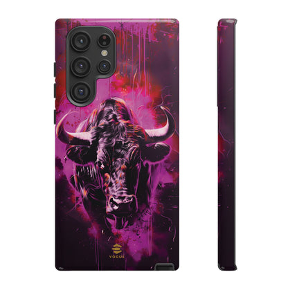 Bull Hot Pink Samsung Galaxy phone case